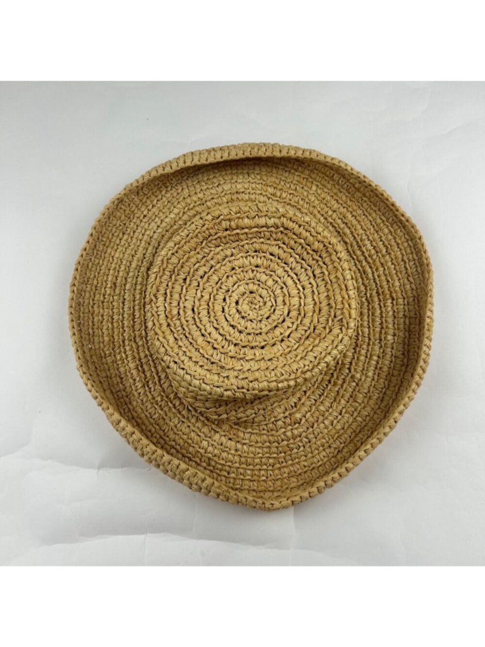 Helen Kaminski Rolled Brim Handwoven Raffia Hat OS - Picture 2 of 4